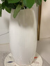 豫之韵 现代简约摆件陶瓷花瓶餐桌装饰品客厅插花干花水培餐桌花器花艺   不含绿植 白色大号鹅蛋陶瓷花瓶 实拍图