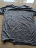 乔丹QIAODAN短袖速干t恤男士冰丝上衣夏季圆领运动衫透气服 中灰花纱 M 实拍图
