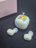 MY LITTLE PONY小马宝莉卡片联名真无线蓝牙耳机 入耳式睡眠耳机降噪游戏运动女生生日礼物通用苹果小米T06柔柔绿 实拍图