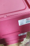 茶花塑料衣物收纳箱棉被整理箱34L 红色 3个装 实拍图