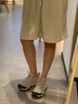 迈乐（Merrell）男女款户外越野徒步鞋MOAB GTX防水透气防滑抓地耐磨登山鞋 J036326白黑灰-3 GTX女款 35 实拍图