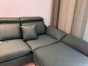 法莎蒂 沙发科技布现代客厅大小户型创意贵妃转角组合乳胶沙发 4米双+单+双+贵妃榻 70%选择乳胶海绵坐垫(猫抓皮) 实拍图