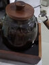 正扬电陶炉煮茶器胡桃木电茶炉玻璃泡茶蒸煮烧水壶功夫茶具套装家用小 胡经典手执如意六竹环+架长琴黑 实拍图