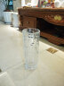 BingYi大号富贵竹大方口花器透明水晶品质玻璃花瓶 1230双心款 实拍图