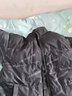啄木鸟 棉衣男士冬季保暖棉服男士立领上衣新款大码开衫夹克加厚外套 黑色 2XL （145斤-160斤） 实拍图