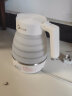 美的（Midea）电热水壶折叠水壶烧水壶迷你便携旅行净甜食品级硅胶智能自动防干烧开水壶SH06Simple101 晒单实拍图