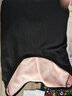 雪茜曼保暖内衣女加绒加厚女士秋衣无缝美体加绒上衣厚款打底衫女 黑色 实拍图