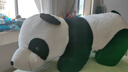 眼含泪光仿真大熊猫玩偶娃娃公仔毛绒玩具女孩儿童陪睡抱枕布娃娃礼物女生 精品趴款熊猫 90cm 实拍图
