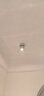 爱斯兰射灯明装筒灯客厅卧室过道防眩LED洗墙灯照画可调角度灯具 白色7W(美国科锐） 暖光 实拍图
