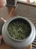 瓷牌茗茶具（cipaiming teaset） 茶叶罐密封罐家用普洱红茶醒茶罐存茶储茶罐茶缸茶盒 紫泥(吉祥)紫砂茶叶罐 200ml 实拍图