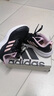 阿迪达斯（adidas）女鞋跑步鞋 25秋冬新款运动鞋缓震轻便时尚鞋子透气休闲慢跑鞋女 樱花粉/黑/偏小【热销款】 36.5 内长225mm 实拍图