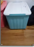 SPACEXPERT 加厚塑料收纳箱 75L蓝色 衣服被子整理箱储物箱儿童玩具收纳盒搬家箱打包箱子 实拍图