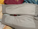 羊老大羊毛蚕丝棉裤男修身保暖裤男款羊毛裤打底裤软绵绵保暖内衣男 深灰色（厚款） 2XL (175/96C) 实拍图