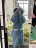森声珊瑚绒睡衣女2026年新款秋冬季睡袍长款网红加厚法兰绒家居服鲨 深色鲨鱼服【袍子】 M 建议【100-120斤】 实拍图