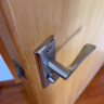 固特GUTE现代简约室内门锁卧室房间门锁具通用型卫生间实木门把手 5181门锁 PC(带钥匙) 实拍图