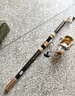 方天画戟鱼竿予作千川鲤海竿超硬海杆套装组合大物鲢鳙杆抛竿远投竿钓鱼竿 3.6米+全金属6000型渔轮套装 实拍图