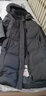 黑冰户外女连帽中长款鸭绒羽绒服冬季防风保暖羽绒服 FAF8958 深灰 S 实拍图