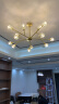 德洛特（dolot） 吊灯全铜客厅灯卧室简约现代餐厅灯北欧灯具套餐灯饰三房二厅 5三室二厅 实拍图