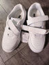 百丽童鞋儿童板鞋小白鞋男女童透气运动鞋春秋校园休闲鞋 白色36码 实拍图