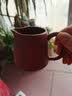 吟艺阁 高档宜兴紫砂公道杯加茶漏 原矿手工茶海 过滤分茶器 茶具配件  大红袍款公道杯 180ml 实拍图