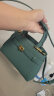 CHARLES&KEITH金属扣带手提单肩妈妈包凯莉包包女包生日礼物CK2-50160102 Teal蓝绿色 M 实拍图