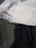 维彩菲 性感款蕾丝安全裤女薄款防走光保险裤可外穿打底裤韩版ins短裤 【2条搭配装】雪花白+神秘黑 均码 (80-135斤左右) 实拍图