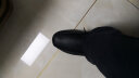 CCE男鞋羊毛加绒保暖雪地靴男靴休闲高帮棉鞋短靴棉靴男 黑色 42 实拍图