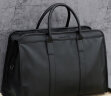CalaceKonla男士手提旅行包大容量男短途行李袋旅游登机包出差包时尚商务CK26 纯黑款 晒单实拍图
