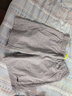 李宁（LI-NING）短裤男夏季速干冰丝透气宽松休闲运动裤子跑步健身美式篮球五分裤 灰色-棉质【拉链口袋】 M /170 (105-125斤) 实拍图