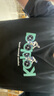 卡帕（Kappa）背靠背运动上衣短袖情侣男女夏索罗娜T恤休闲半袖 K0EX2TD90D 黑色-990 L 实拍图