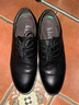 金猴皮鞋商务正装鞋男透气舒适牛皮系带德比鞋男鞋工作鞋男 黑色 单鞋 42 实拍图