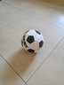 AOLIKES 儿童小足球幼儿足球宝宝娱乐摆设迷你2号球耐磨耐踢小朋友玩具 黑色2号球配气筒气针 实拍图
