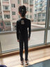 卡尔美（KELME） 运动健身服男套装透气长袖紧身衣加绒内搭保暖紧身裤 透气薄款套装 儿童:130cm 实拍图