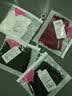 安致儿4条装低腰内裤女棉裆 性感蕾丝透明三角裤 大码无痕女士内裤 底裤 8173-宝蓝+白色+橘粉+黑色 L 建议100~119斤 实拍图