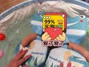 swimbobo婴儿免充气游泳圈 儿童浮球 宝宝免充气腋下游泳圈 游泳装备 蓝色小狗+防水内胆[6-36个月] 免充气直接用 实拍图