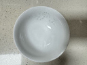 古镇陶瓷碗个人专用陶瓷碗饭碗家用景德镇饭碗米饭碗汤碗玲珑瓷青花瓷白瓷 白玲珑花中娇客饭碗单个(买5赠1) 晒单实拍图