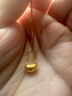 中国黄金（CHINA GOLD）相思红豆黄金吊坠足金小金豆项链送女友妈妈生日礼物 相思豆足金吊坠，约0.2-0.3g 晒单实拍图