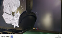 索尼（SONY）INZONE H5 头戴式 电竞游戏无线耳机 3.5mm电脑耳麦 2.4GHz无线连接 H7升级款 高清麦克风 黑色 实拍图