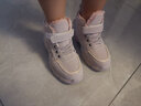 李宁热品牌断码女童二棉鞋2025冬季新款加绒儿童雪地靴加厚保暖冬季运动 粉色（加绒款） 33 实拍图
