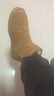 骆驼（CAMEL）男鞋冬季新款羊毛加绒棉鞋男款东北防寒保暖雪地靴男士 G13W837105 栗色男 43 实拍图