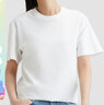 JD FASHION京东自营100%新疆棉溯源T男士t恤短袖男女同款衣服2026新款真5折 实拍图
