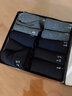 浪莎袜子男10双装 春秋中筒男士吸汗透气棉袜 运动休闲商务男袜 黑4深灰4藏青2【纯色百搭】 (均码)浪莎精品男袜礼盒装 实拍图