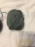 恒源祥2816中细毛线团100%纯羊毛线宝宝手工编织毛衣围巾帽子手套绒线 962深灰色 50克 实拍图