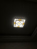 斯迈欧大气led吸顶灯长方卧室客厅灯简约现代家用创意餐厅阳台房间灯 方形单白 实拍图
