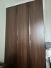 天坛家具 现代板式衣柜 简约现代大衣柜 环保木衣柜 榆木板木组合 三门衣柜 实拍图