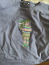 玖卡依短袖t恤女2026夏季新款女装纯棉刺绣圆领体恤宽松文艺半袖上衣女 灰色绣花女孩 2XL 建议130-145斤 实拍图