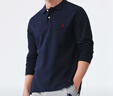 U.S. POLO ASSN.polo衫男翻领秋季棉商务休闲长袖上衣t恤C141105030 藏蓝色 XXXL  实拍图