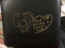 七匹狼（SEPTWOLVES）钱包男士短款真皮DIY定制刻字情侣钱夹生日礼物情人节送男友老公 黑色丝印【送精美礼盒】 实拍图