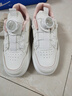 回力童鞋女童运动鞋2025秋季新款儿童透气鞋子女百搭轻便休闲韩版鞋子 白粉色 -W0947 30 推荐脚长18.3内长19.3 实拍图