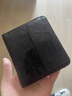 ANDSEEYOU品牌 牛皮小钱包 真皮皱褶皮夹子多卡位卡包 短款钱夹 迷你夹包女 黑色 实拍图
